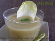 Velout� d endives et ses lardons grill�s