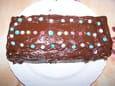 Buche � la confiture de chocolat