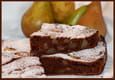 G�teau aux poires et chocolats