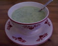 Soupe de courgettes