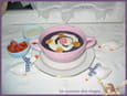 Velout� violet et sa petite cr�me gourmande 