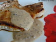 C�tes de porc sauce au poivre