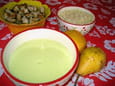 Soupe de courgettes 