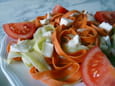 Tagliatelles aux couleurs de l Italie