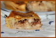Tourte aux pommes et aux fruits secs