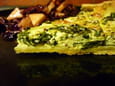 Tarte �pinards, brocolis, pavot et s�same blanc