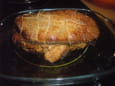 R�ti de magrets au foie gras et abricots