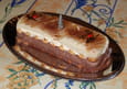B�che tiramisu poire et chocolat