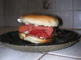 Bagel au saumon