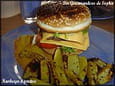 Hamburgers et potatoes 