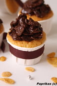 Cupcakes rose des sables