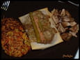 Croustillant de cailles au foie gras
