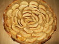 Tarte aux pommes et compote pomme-kiwi