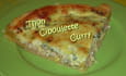 Quiche au thon, � la ciboulette et au curry
