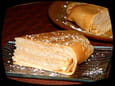 G�teau de cr�pes vanille-caramel
