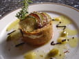 Surprise d aubergine � l oeuf poch�