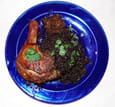 Cuisse de canard  marin�e
