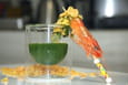 Condiment pour l ap�ro, m�che et citron vert