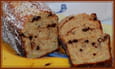 Cake � la banane et p�pites de chocolat