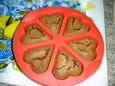 Coeurs fondants au chocolat
