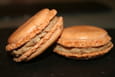 Macaron foie gras et figue