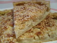 Tarte amandine aux pommes