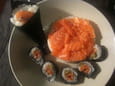 Maki saumon avocat 