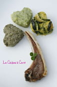 C�te d agneau et l�gumes verts de la Saint-Patrick