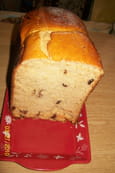 Brioche aux raisins secs
