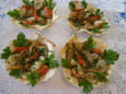 Coquilles Saint-Jacques en salade