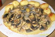 Champignons en sauce au micro-ondes