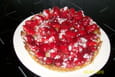 Tarte aux fraises  � la cr�me p�tissi�re