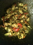 Gnocchis � la basilicade, l�gumes et crustac�s
