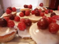 Cupcakes aux fruits rouges