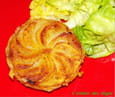 Tartelette tatin de pomme de terre et ch�vre