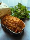 Gratin de tomates citronn� sur sardines en bo�te