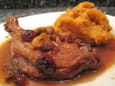 Cuisses de canard aux fruits s�ch�s