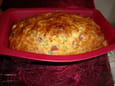 Muffins aux lardons, ch�vre et ciboulette