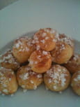 Chouquettes sucr�es au Nutella