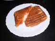 Croque-monsieur tomate-mozzarella