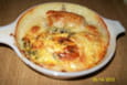 Gratin de pommes de terre, oeufs � la cancoillotte