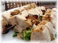 Brochettes de poulet � la grecque