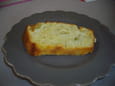 Cake rhubarbe, vanille et chocolat blanc