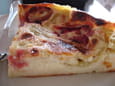 Clafoutis fraises-rhubarbe