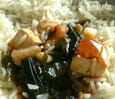 Tofu pan� aux algues wakam�, sauce yakitori