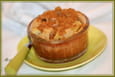 Clafoutis � la rhubarbe et speculoos