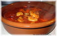 Cassolette de crevettes aux aromates
