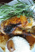 Poulet au vinaigre balsamique, �pices et miel 
