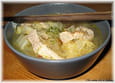 Soupe de porc au chou chinois