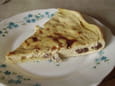 Tarte au fromage blanc au citron et raisins secs